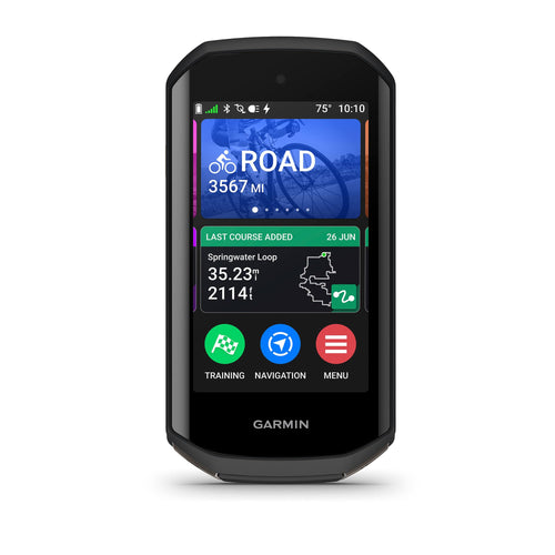 Garmin Edge 1050 GPS-Fahrradcomputer – Farb-Touchscreen, Lautsprecher, Training, Gruppenfahrten, Verkehrswarnungen
