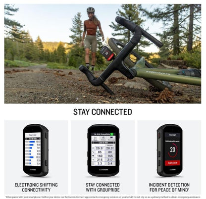 Garmin Edge 850 GPS-Fahrradcomputer – 2,7” Touchscreen, Karten-Navigation, mit blauer Silikonhülle & Powerbank
